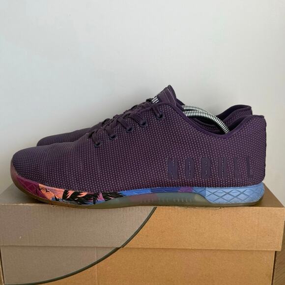NoBull Outwork Purple/Blue Men Running Sneakers - SZ 12.5 main image 4